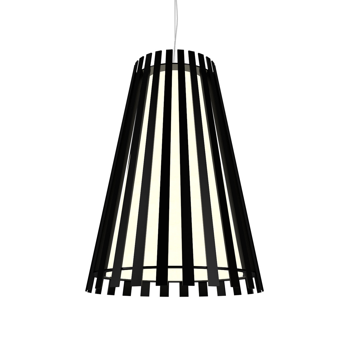 Slatted 27" Pendant 1021