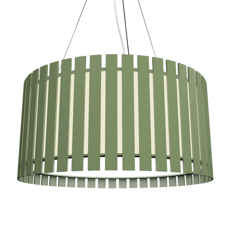 Slatted 31.2" LED Module Pendant
