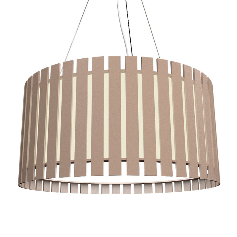 Slatted 31.2" LED Module Pendant
