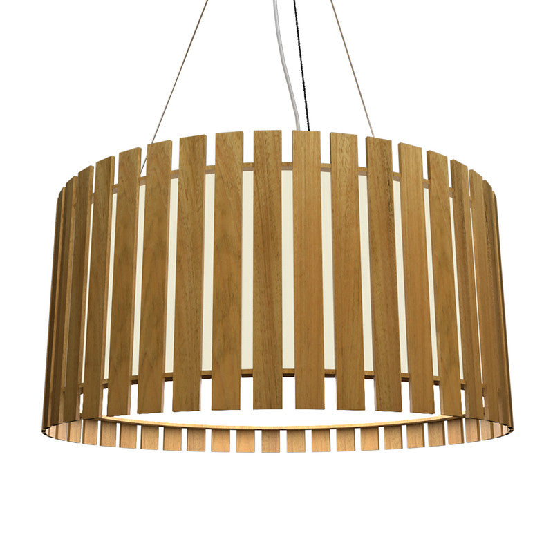 Slatted 23" LED Pendant 1093LED