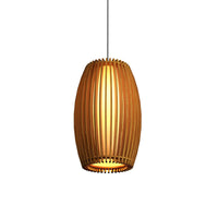 Wooden Slats 12" Pendant 1140