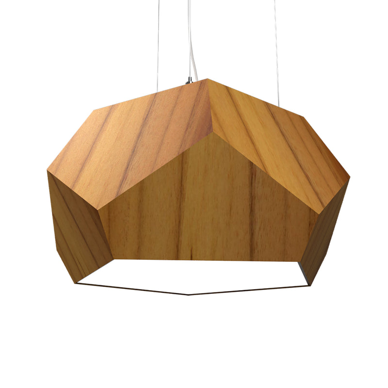 Faceted 16" LED Pendant 1226LED