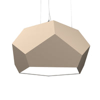 Faceted 16" LED Pendant 1226LED