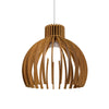 Wooden Slats 8" Pendant 1237