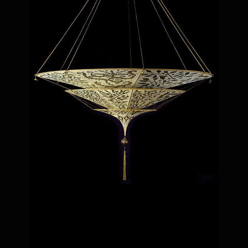 Scheherazade 3 tiers herbarium, venetia studium, fortuny lighting