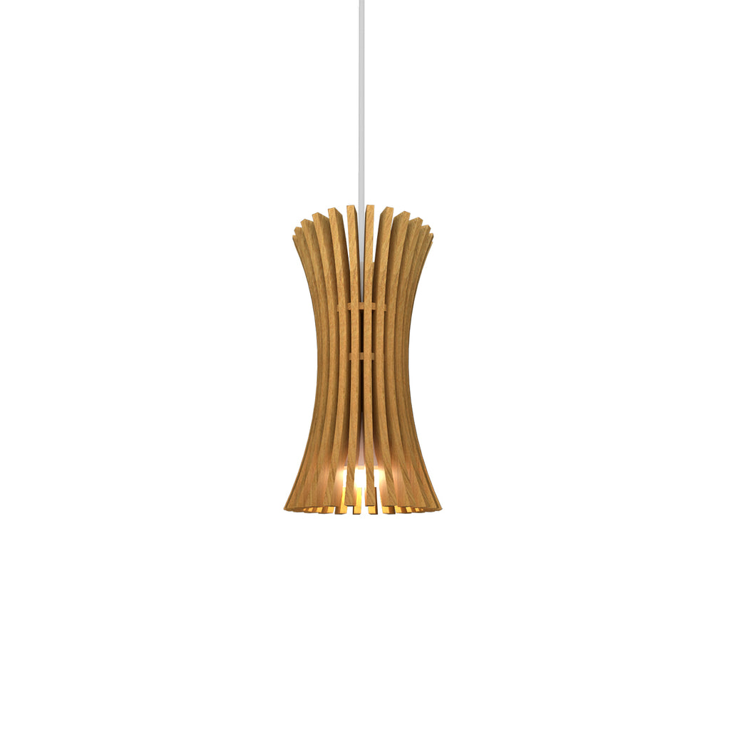 Wooden Slats Pendant 1274