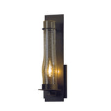 New Town Large Sconce with Hurricane Glass