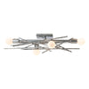 Brindille 4-Light Large Sconce/Semi-Flush