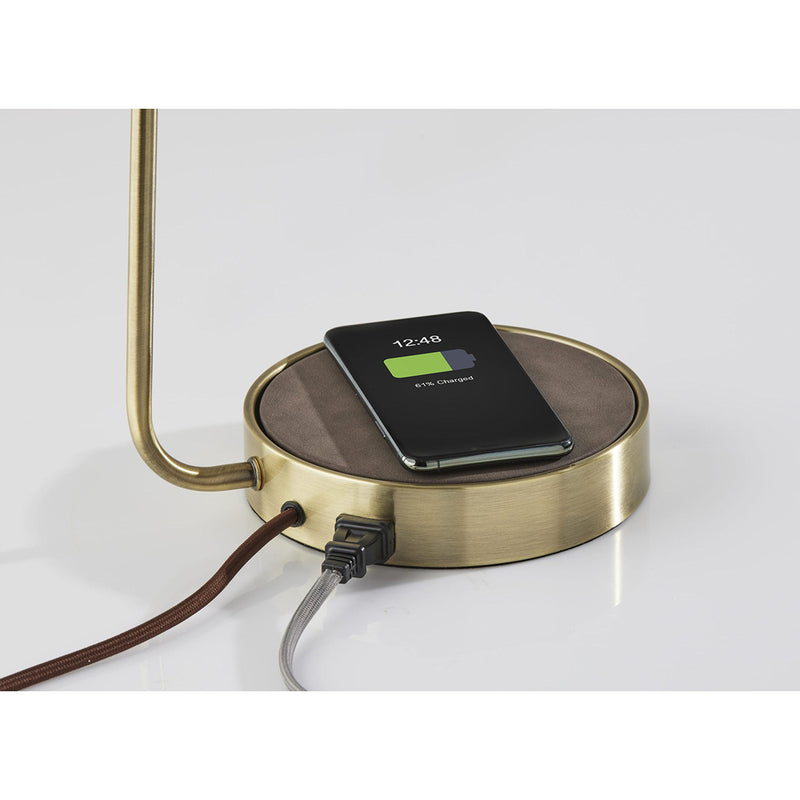 Brooks AdessoCharge Wireless Charging Desk Lamp