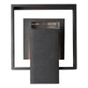 Shadow Box Small w/Slate Outdoor Sconce