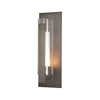 Vertical Bar Fluted Glass Large Outdoor Sconce