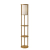 Stewart Round Shelf Floor Lamp