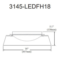 Contemporary Crawford 35W Pendant