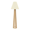 Slatted Cylindrical Dome Floor Lamp 361