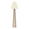 Slatted Cylindrical Dome Floor Lamp 361