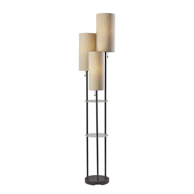 Trio Shelf Floor Lamp