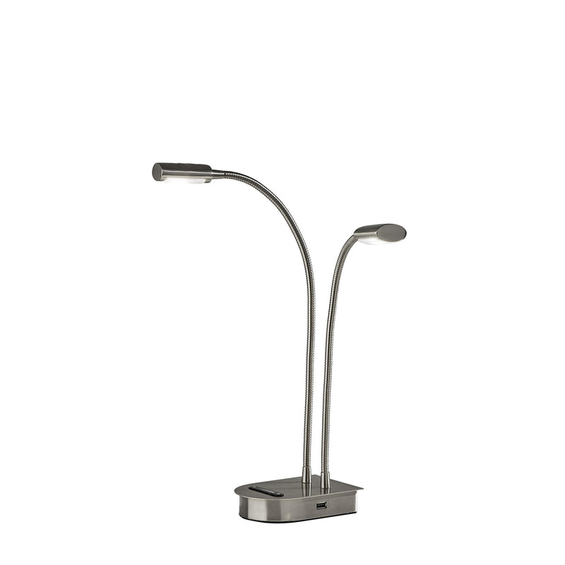 Eternity LED 2 Arm Desk Lamp w/Smart Switch