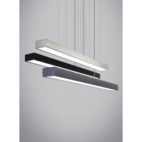 Finish options of Knox Linear Suspension from tech lighting