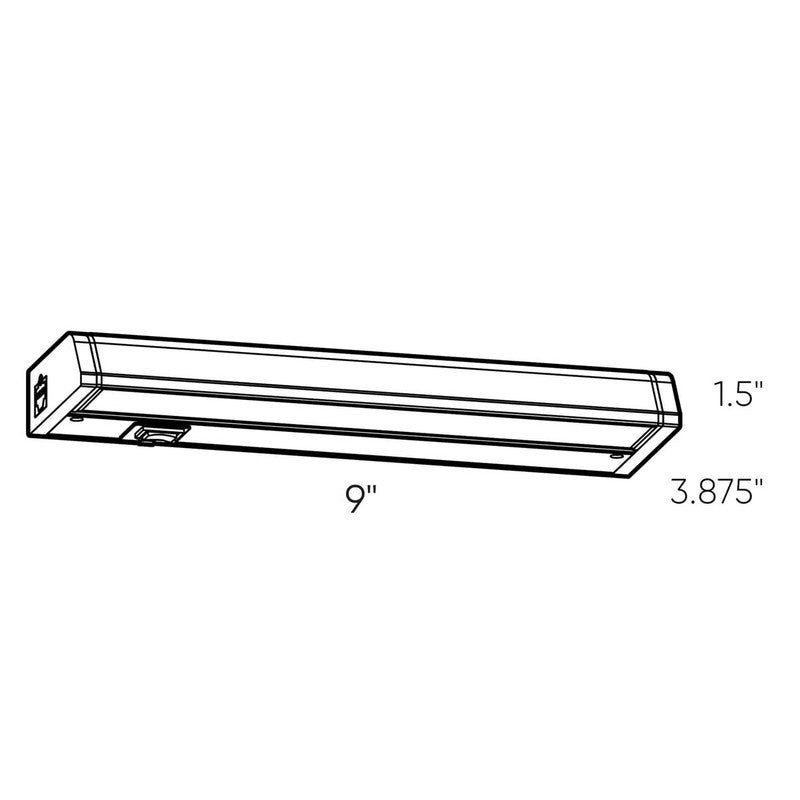 Dals 9" Color Temperature Changing Hardwired Linear