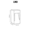 Lind Wall Sconce