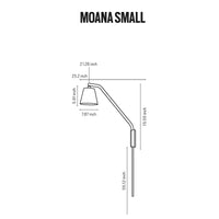 Moana Small Swing Arm Lamp