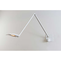 mosso pro desk lamp, with wall sconce, white, koncept
