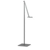 mosso pro floor lamp, led, silver, changes from cool to warm light, koncept