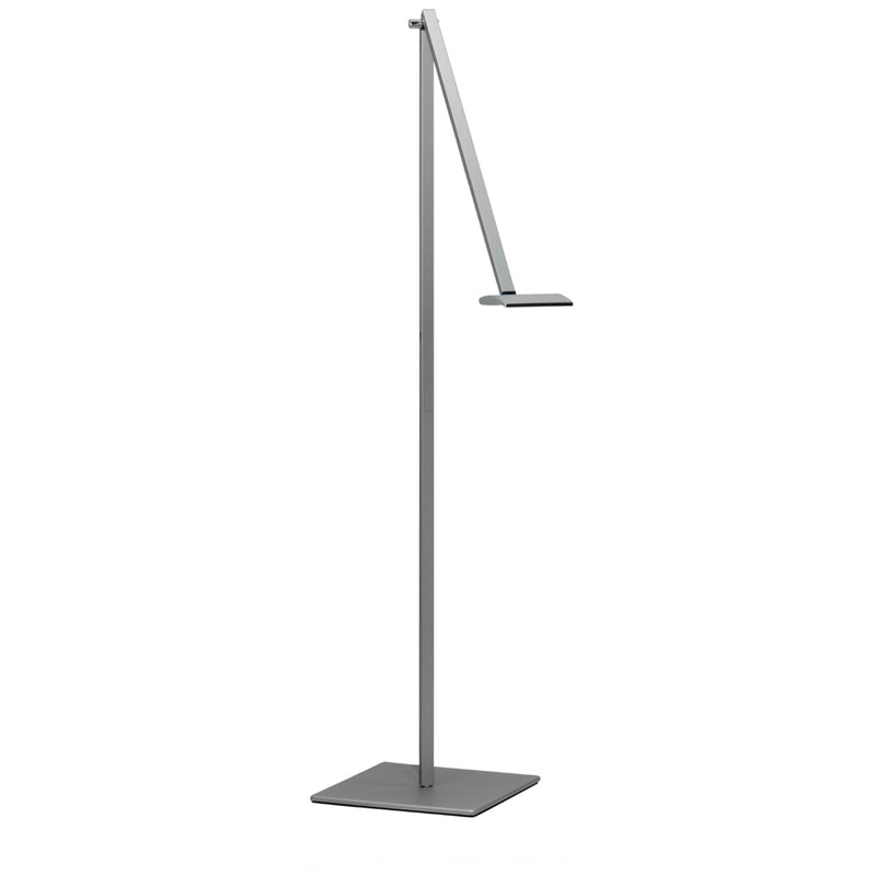 mosso pro floor lamp, led, silver, changes from cool to warm light, koncept