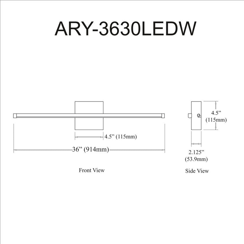 Array 30W Wall sconce