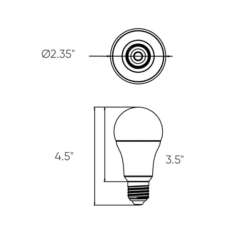 Dals Smart A19 RGB+CCT Light Bulb