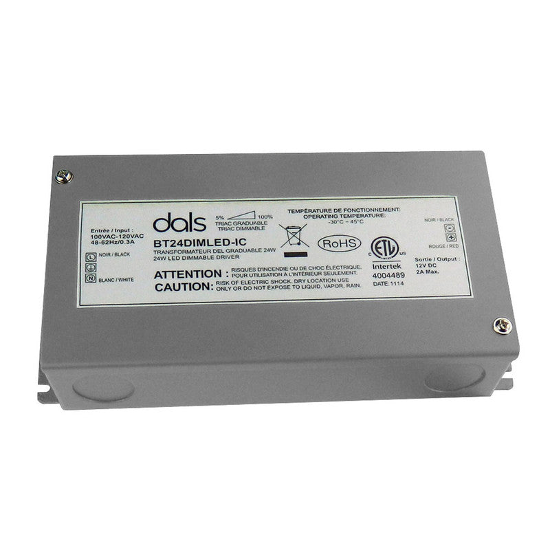 Dals 36W LED Hardwire Driver Class 2 Non-ic Rated