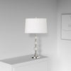 1LT Table Lamp Cut Crystal Ball