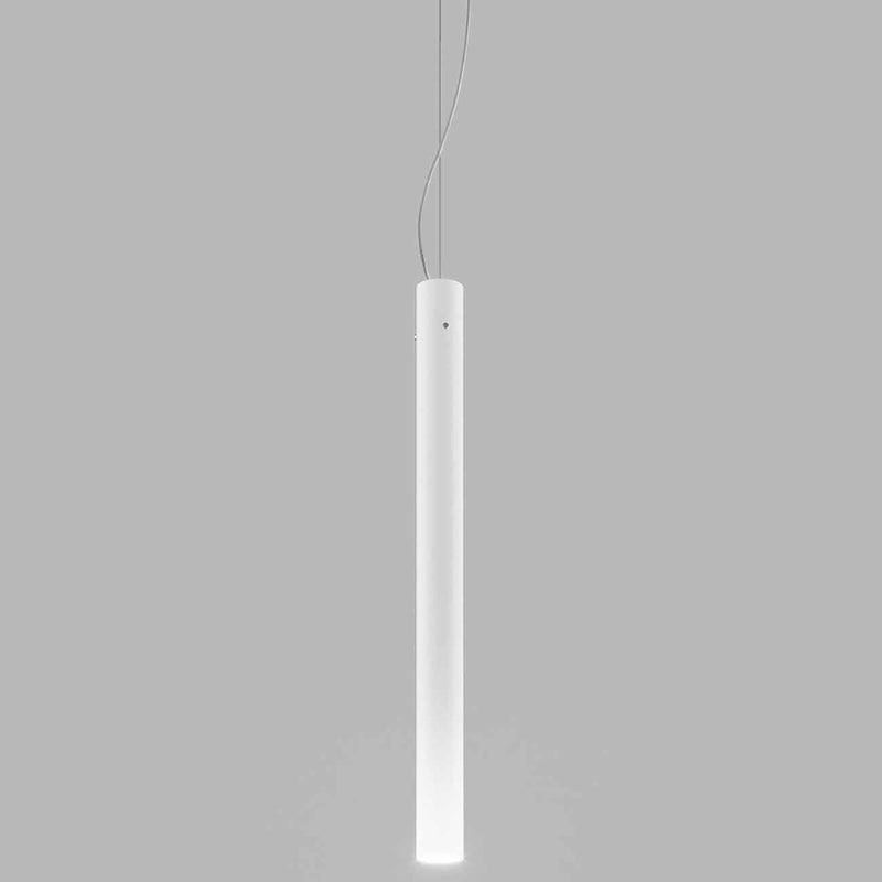 Candela Suspension White Glossy Freame with Glossy Chrome Finish