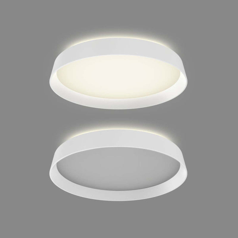Dals Aurora 12" Dual-Light Dimmable Flush Mount