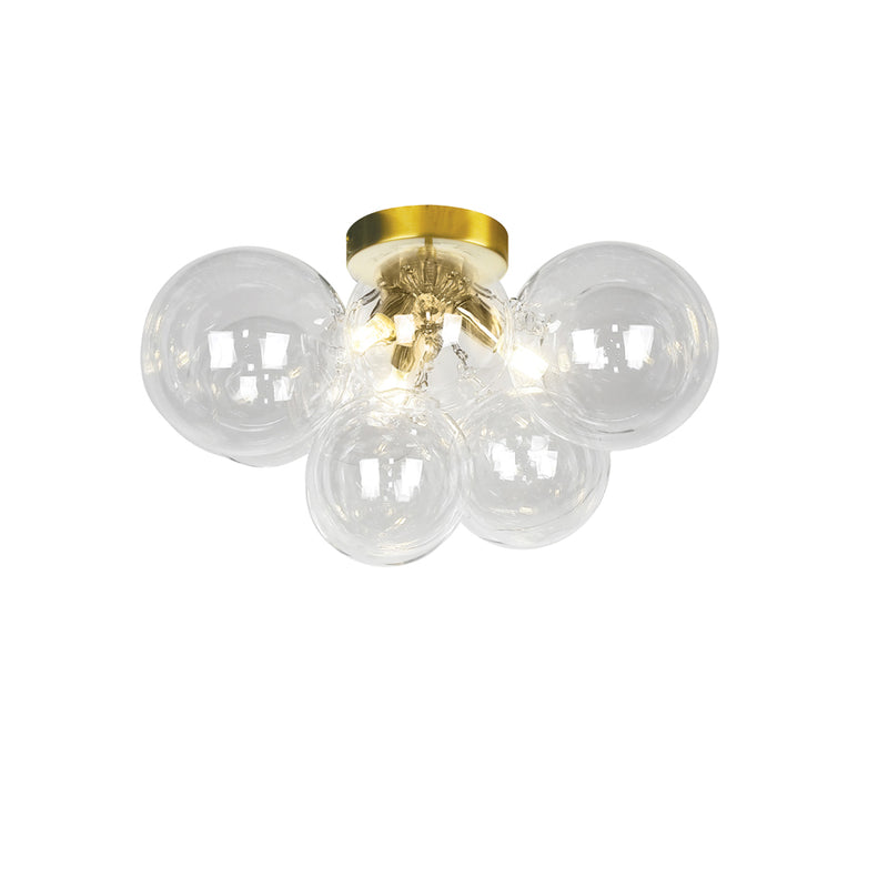 Contemporary 3LT Halogen Flush Mount