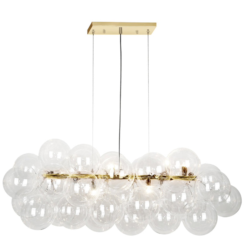 Contemporary 10LT Halogen Horiz Pendant