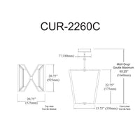 Curant 60W Chandelier