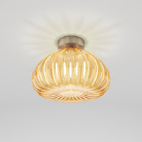 Diamante Satin Nickel E26 Ul Ceiling Lamp Light