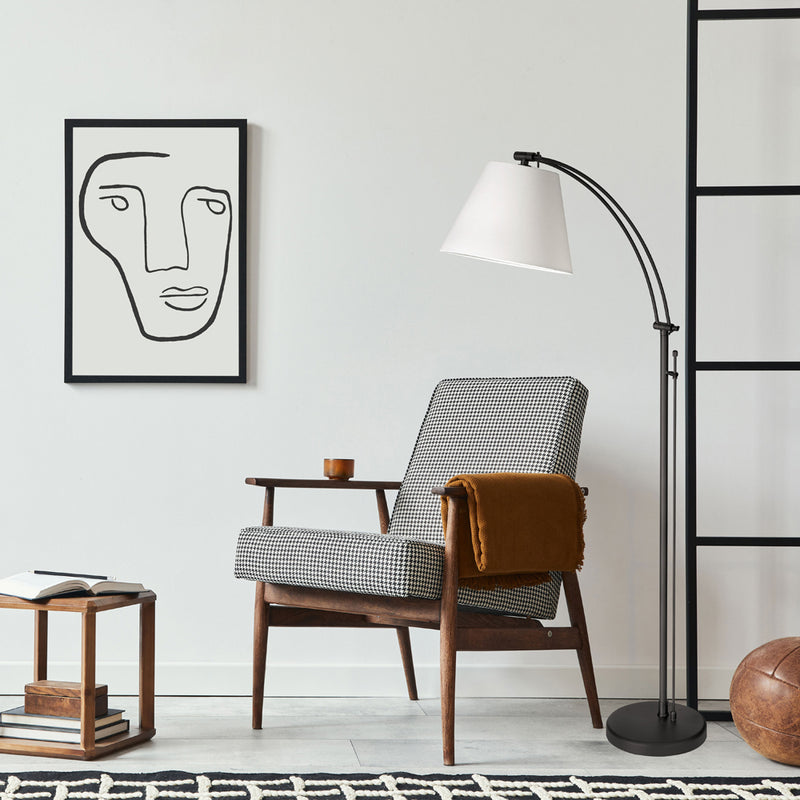 Felix 1 Light Incan Adjustable Floor Lamp