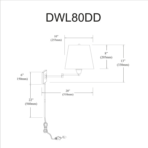 Swing Arm Wall Lamp