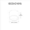 Echo 15W Flush Mount