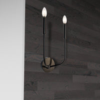 Eleano 2 Incandescent Wall Sconce Light