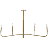 Eleano 4 Light Incandescent Horiz Chandelier