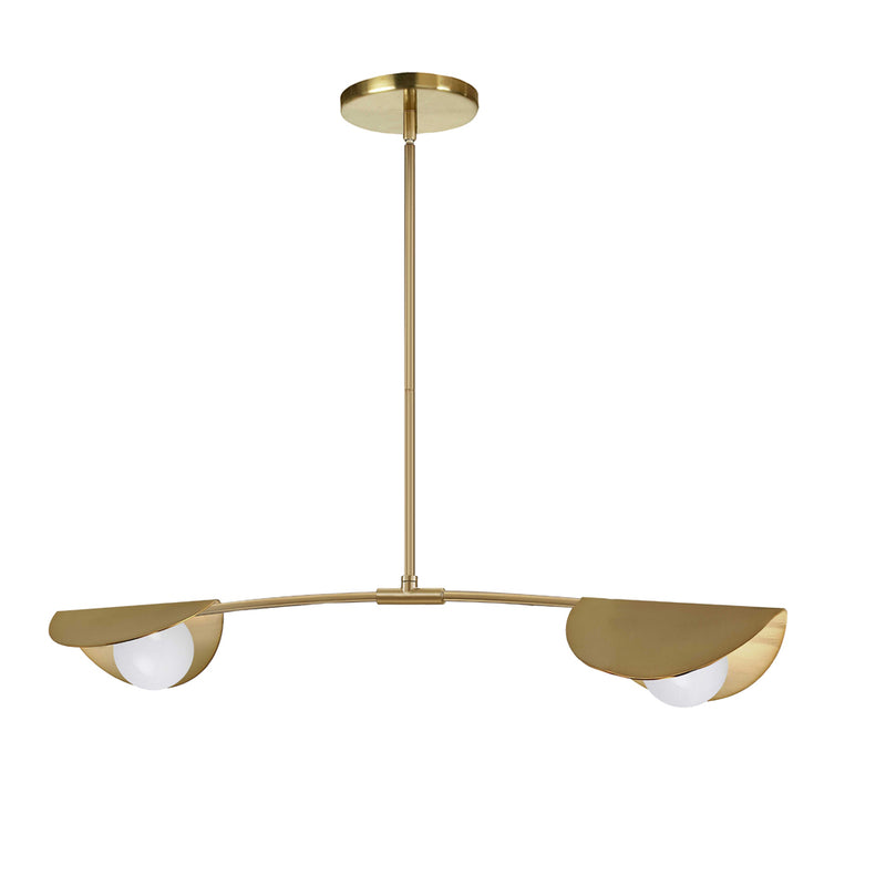 Emma 2 Light Halogen Horiz Pendant