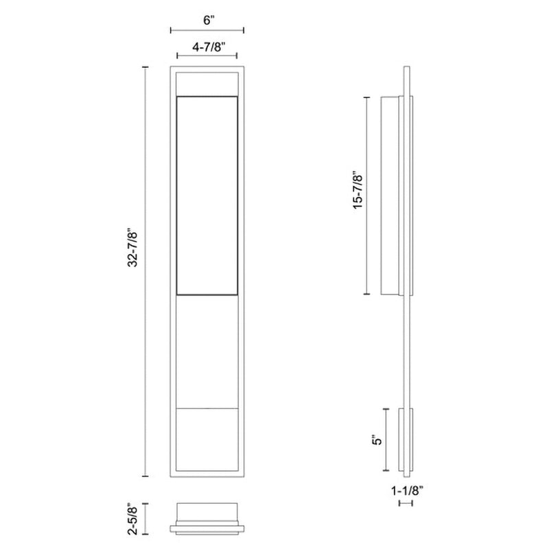 Aspen Outdoor Lighting Wall Light