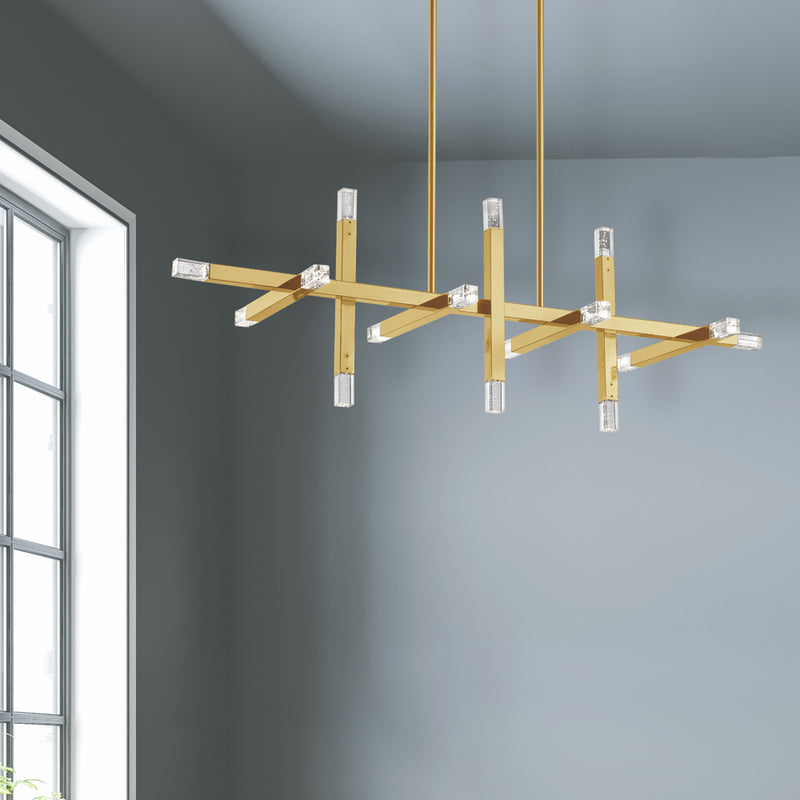 Francesca 48W LED Horiz Chandelier