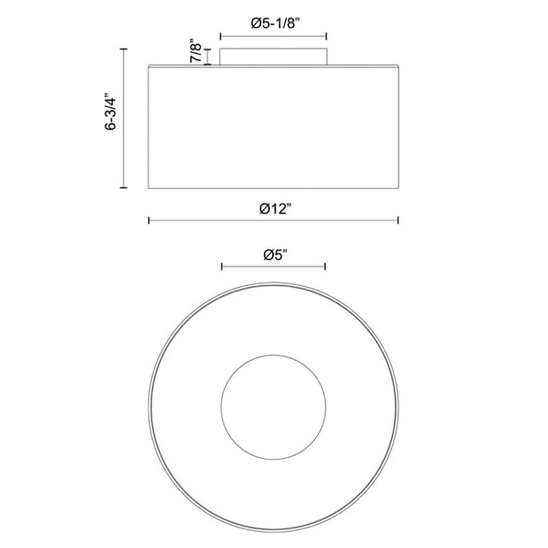 Birch  Interior Lighting Ceiling Flush Mount