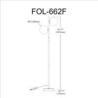 Folgar 2 Light Incandescent Floor Lamp