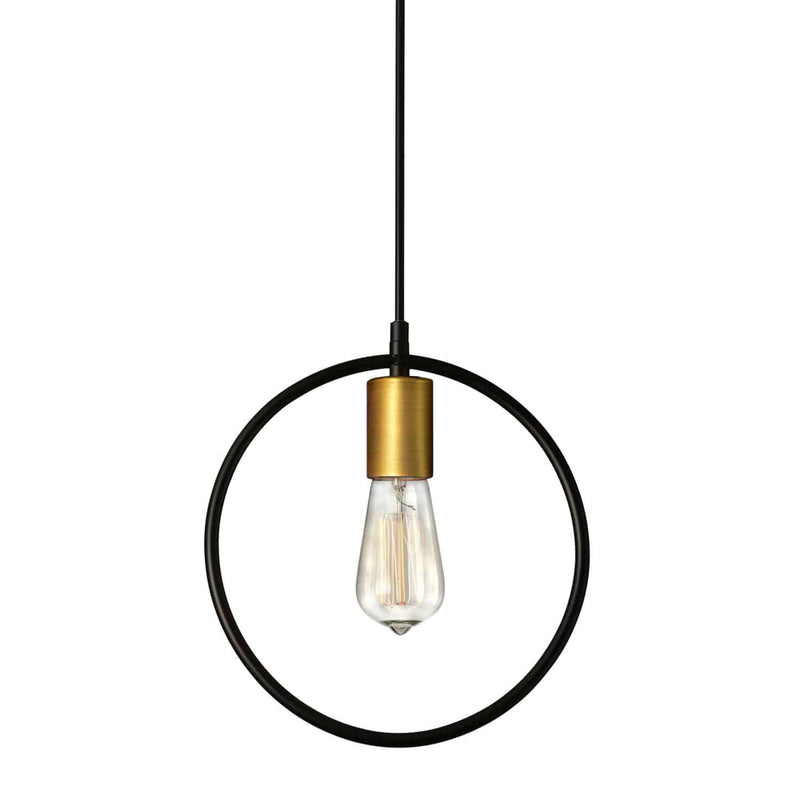 Geometric 1 Light 12 inch Led Pendant