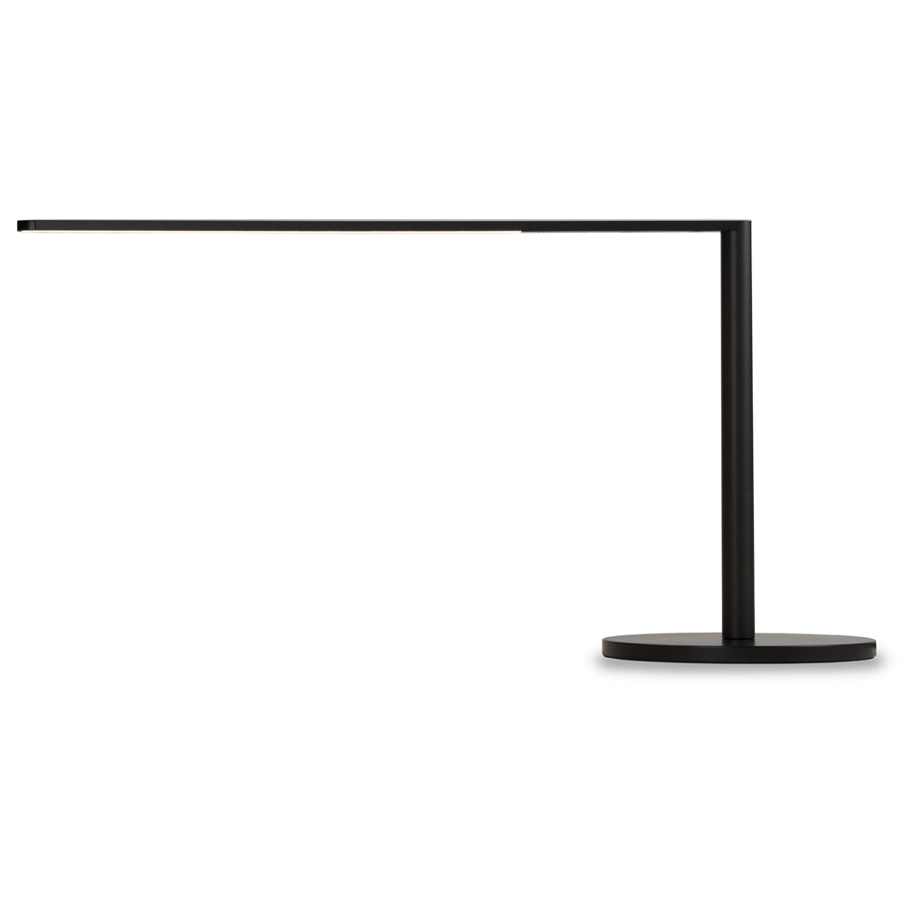 Lady 7 LED desk lamp, metallic black, Koncept